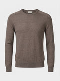 Suitsupply Taupe/Greige Merino Wool Crewneck Sweater - photo 1