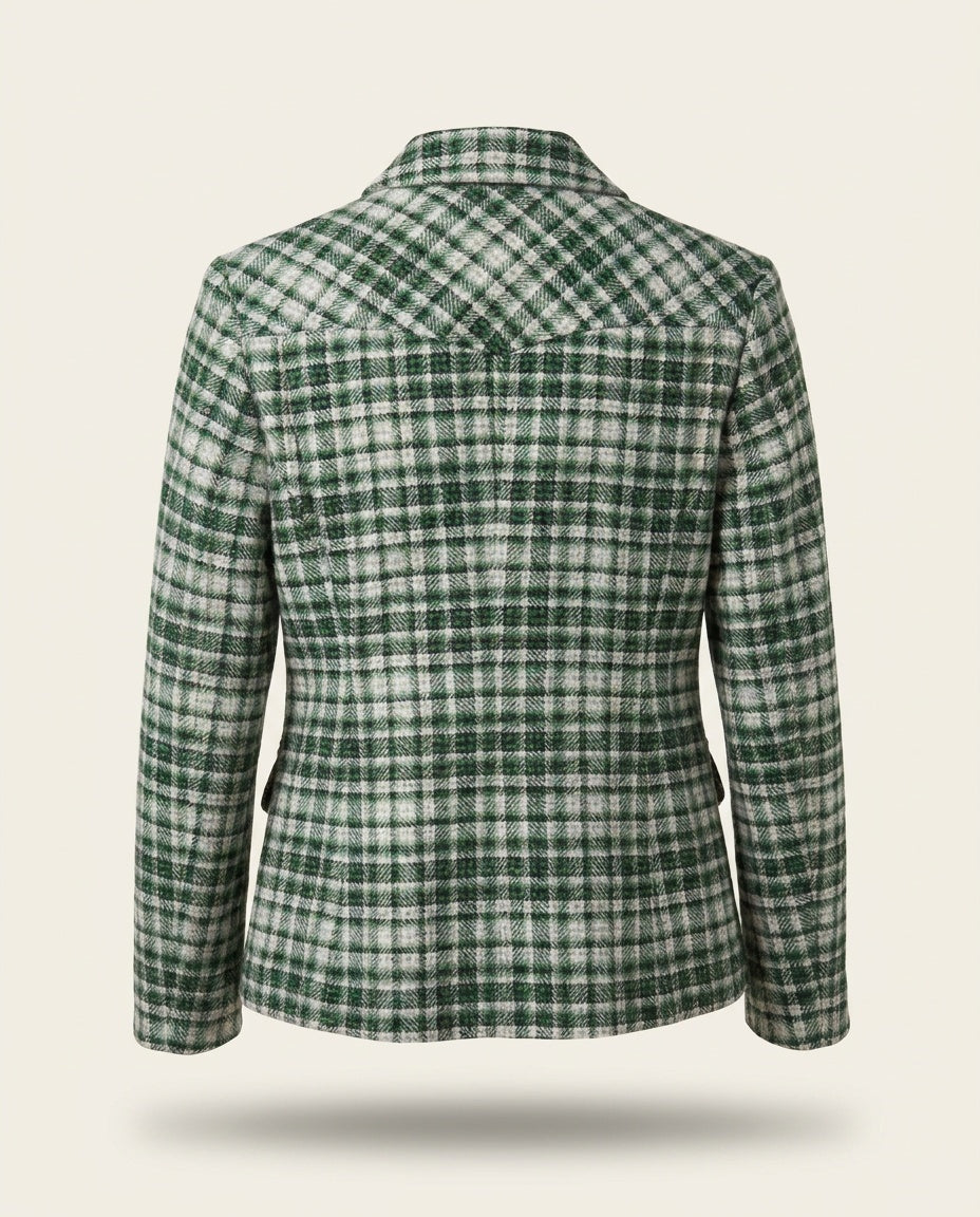 Pendleton Wool Plaid Blazer, Size 8 Petite, 1980s-1990s - photo 2