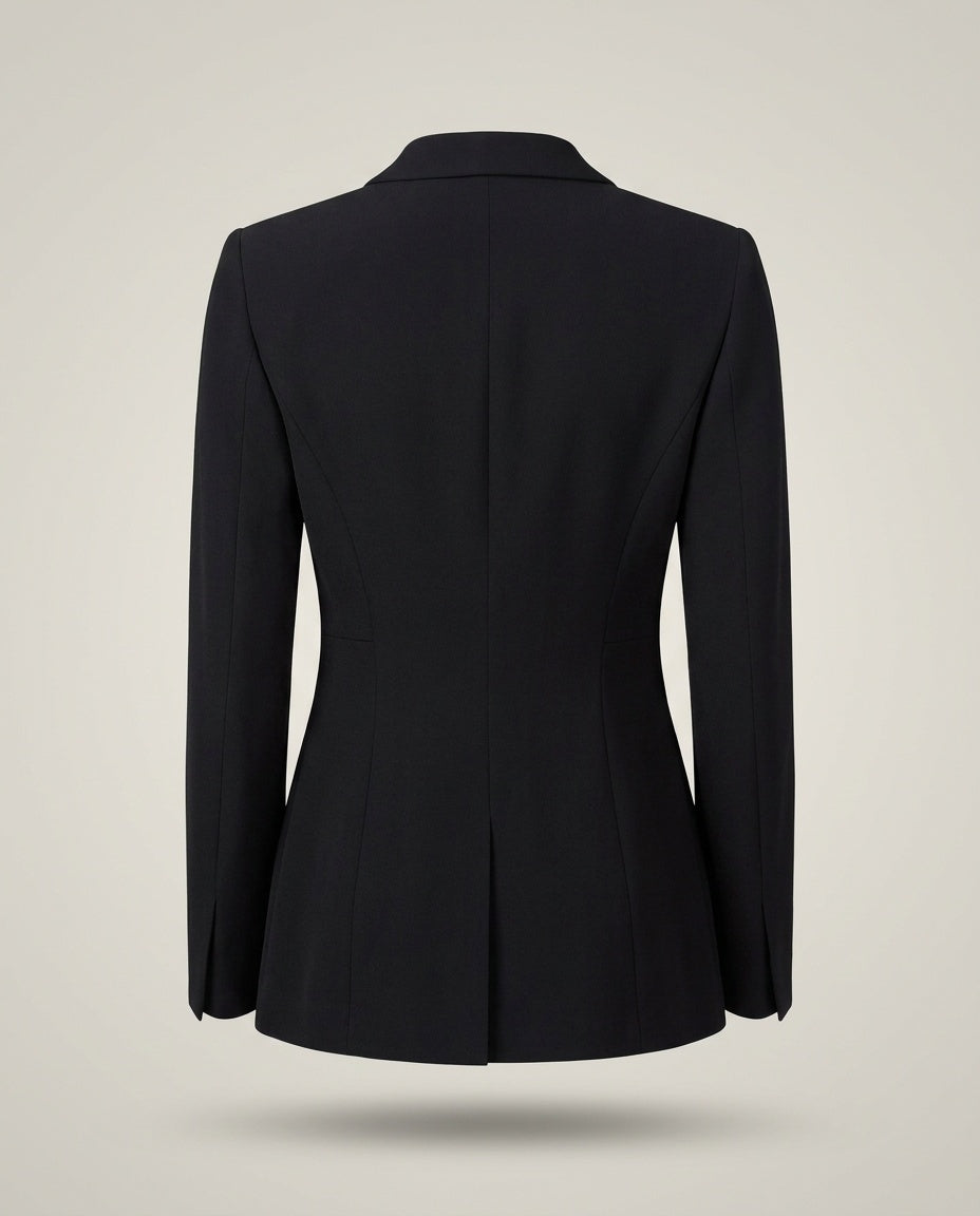 Cartier Single-Button Blazer, Black, Size 36 - photo 2