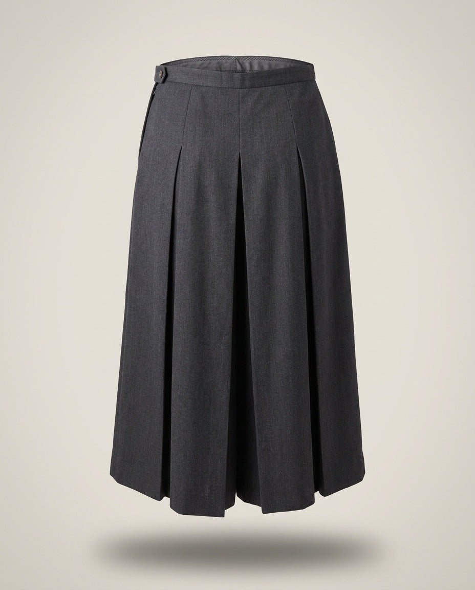 Pendleton 1970s 100% Virgin Wool Pleated Wide-Leg Culottes - photo 2