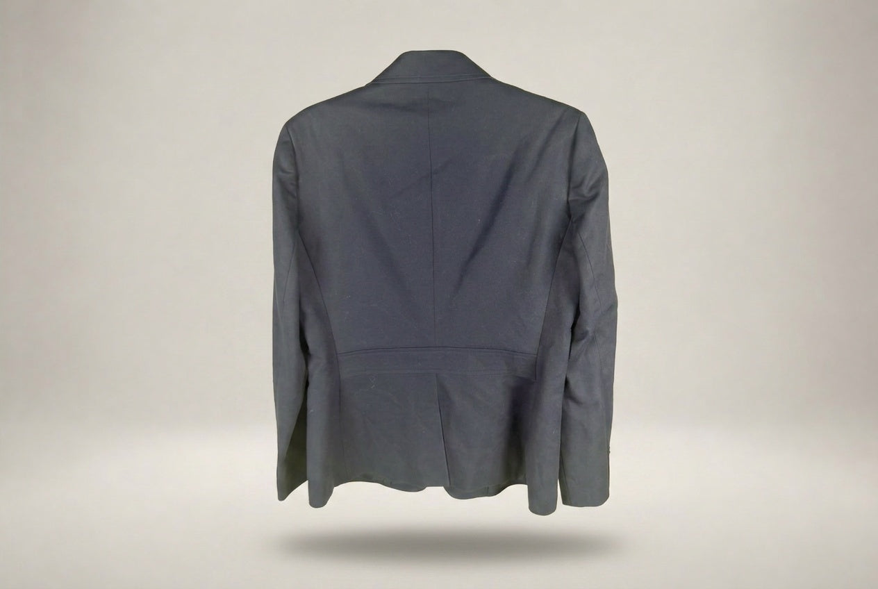 Ralph Lauren Navy Blazer with Embroidered Crest Patch - photo 2