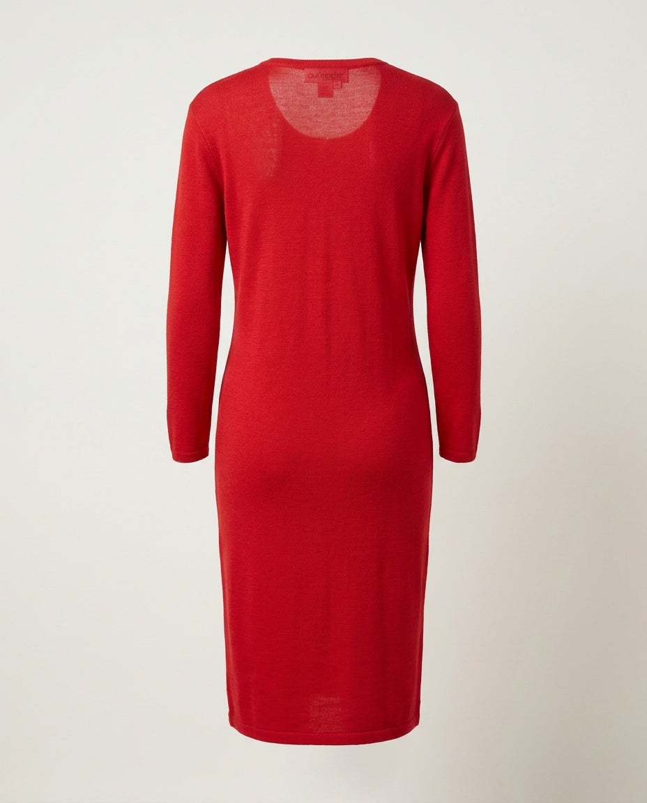 Outlander Petites Red Knit Midi Dress - photo 2