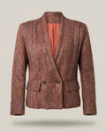 1970s Fuzzy Mohair-Blend Shawl Collar Blazer - photo 1
