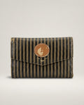 Fendi Trifold Wallet with Pequin Stripe Pattern - photo 1