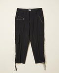 Caché Black Cargo Trousers - 95% Polyester / 5% Spandex - photo 1
