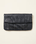 Nordstrom Ruched Leather Clutch Bag - photo 1