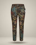 Frank Lyman Montreal Design Collection Tropical Print Slim Ankle Pants - photo 1