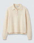 JW Anderson x UNIQLO Cream Wool Polo-Neck Knit Sweater - photo 1