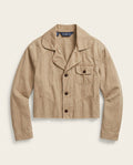 Ralph Lauren Cropped Utility Jacket Khaki/Tan/Beige - photo 1