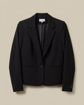 Cartier Uniformes Black Single-Button Blazer with Satin Lining - photo 1