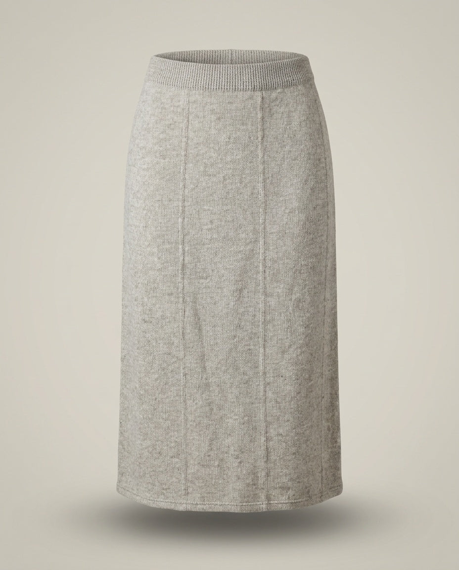 HAUBER Sporting Life 1980s Wool/Acrylic/Angora Knit Pencil Skirt - photo 1