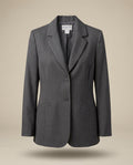Pendleton Women's Tailored Wool Blazer, Medium Grey with Dark Grey Lining, 1970s-1980s Era - photo 1