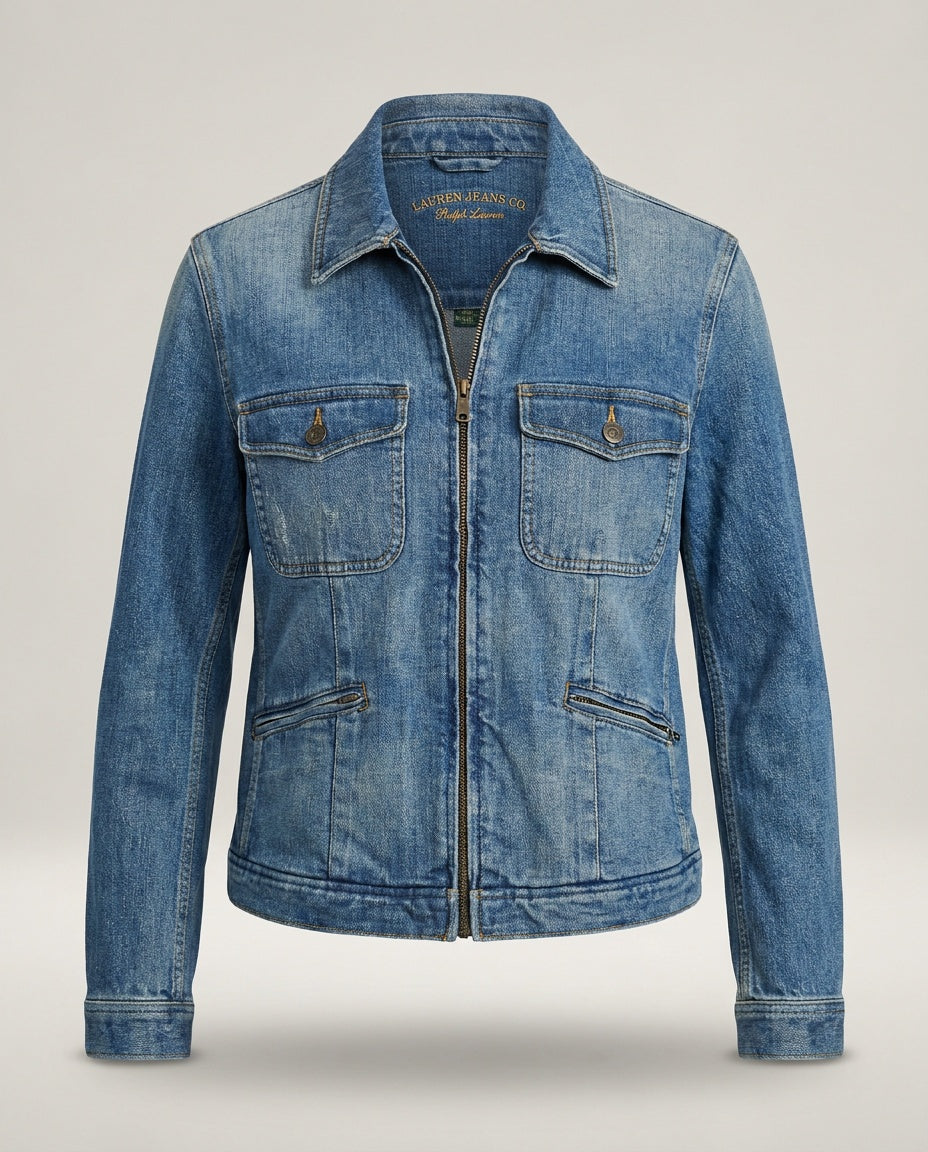 Ralph Lauren Lauren Jeans Co. Denim Jacket - photo 1