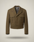 Cropped Military-Style Wool Jacket by Associated Military Stores - photo 1