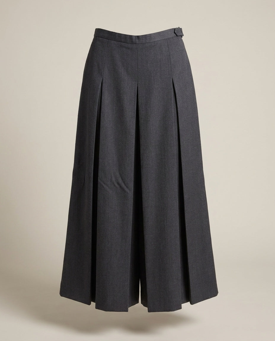 Pendleton 1970s 100% Virgin Wool Pleated Wide-Leg Culottes - photo 1