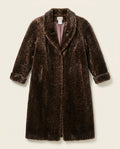 Lorovi Full-Length Faux Fur Leopard Print Coat - photo 1