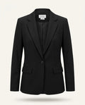 Cartier Single-Button Blazer, Black, Size 36 - photo 1