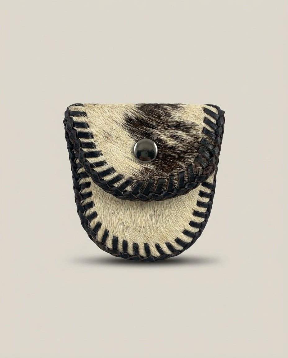 Hair-on-Hide Coin Purse - photo 1