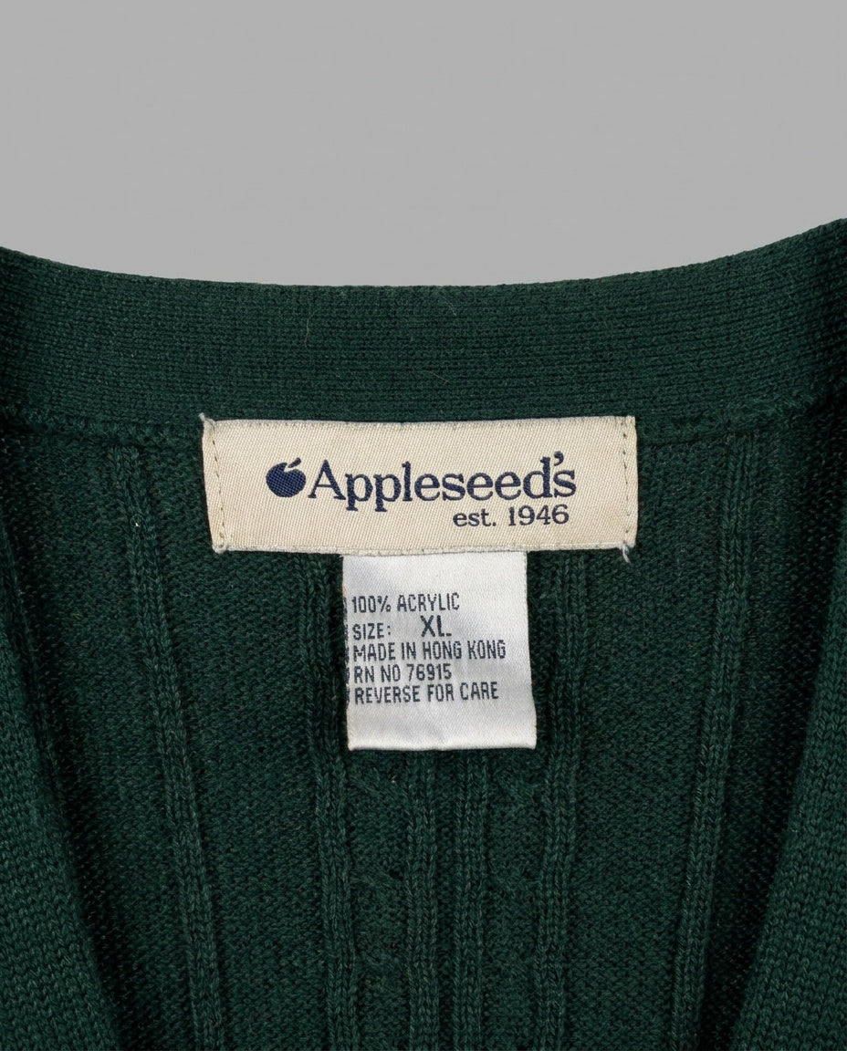 Appleseed's Dark Green Cable-Knit Cardigan - photo 3