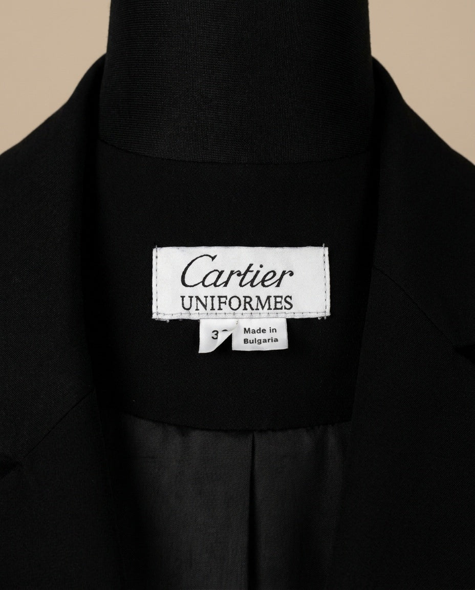 Cartier Single-Button Blazer, Black, Size 36 - photo 3