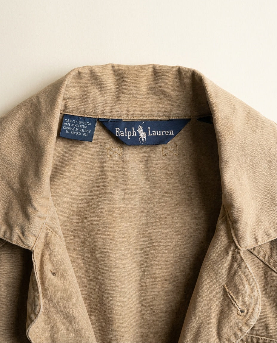 Ralph Lauren Cropped Utility Jacket Khaki/Tan/Beige - photo 3