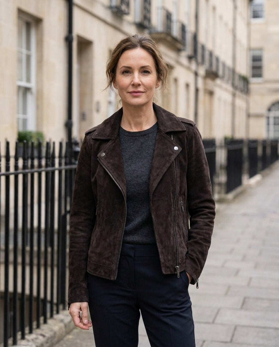 Express XS Suede Moto Jacket - photo 4