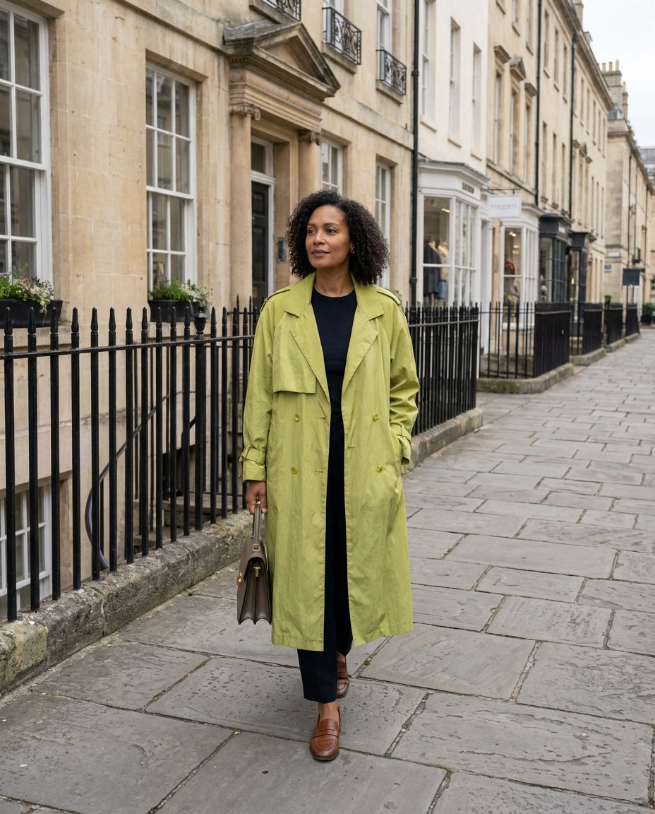 Forecaster of Boston Chartreuse Trench Coat - photo 4