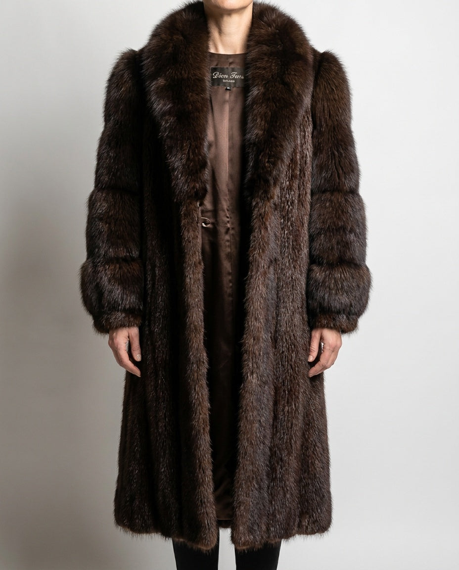 Dion Furs Full-Length Fur Coat - photo 4