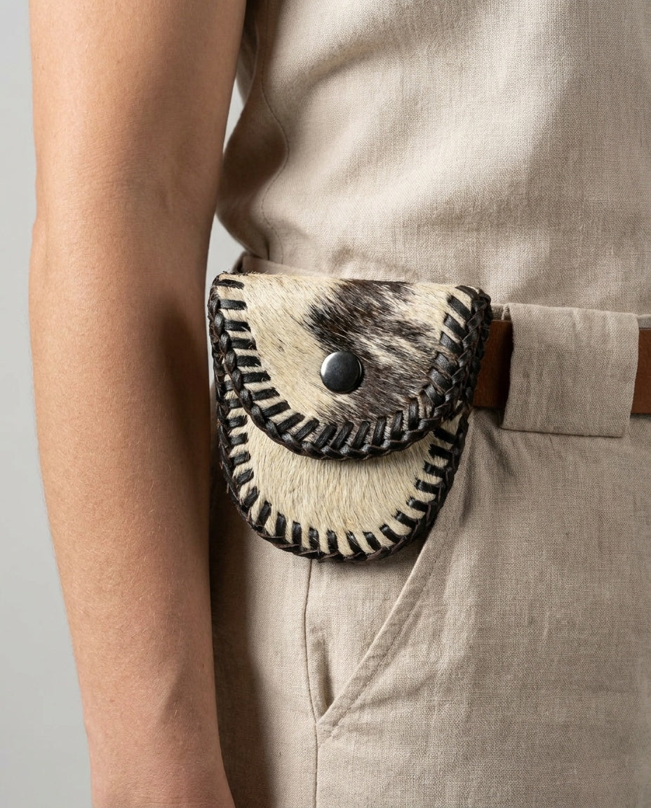 Hair-on-Hide Coin Purse - photo 4