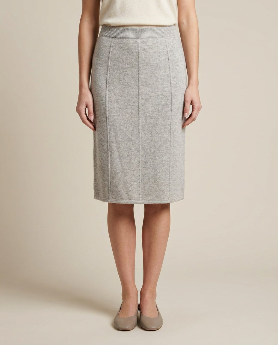 HAUBER Sporting Life 1980s Wool/Acrylic/Angora Knit Pencil Skirt - photo 5