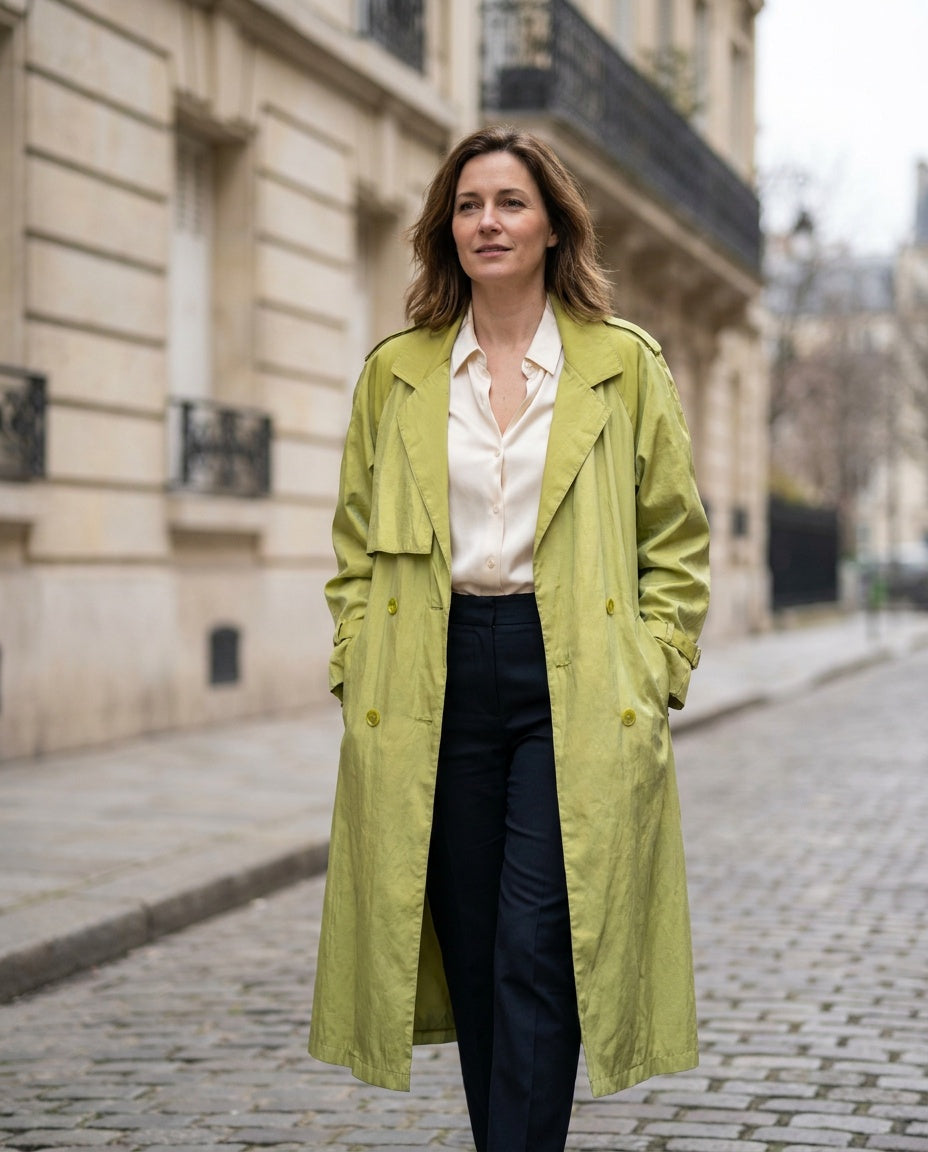 Forecaster of Boston Chartreuse Trench Coat - photo 5