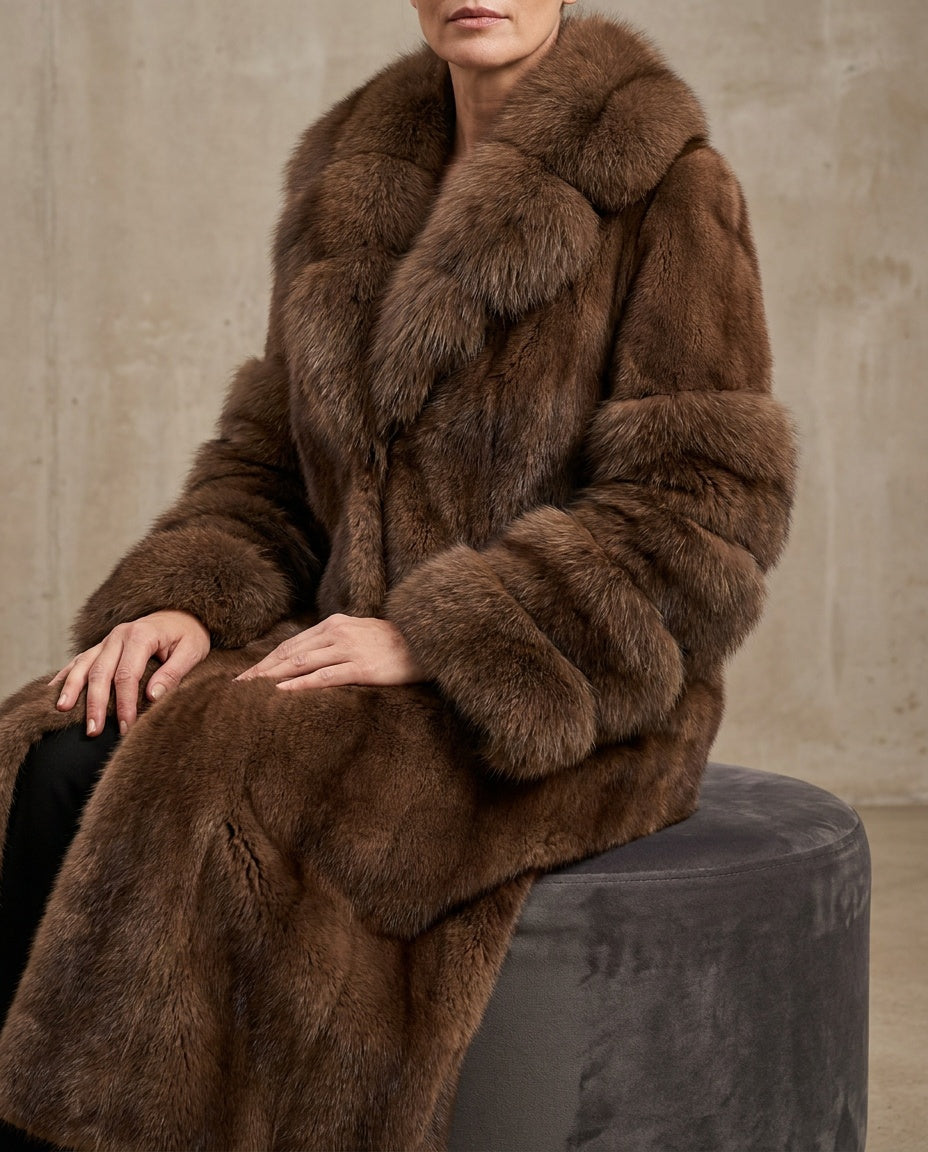 Dion Furs Full-Length Fur Coat - photo 5