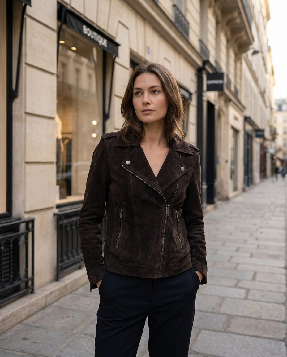 Express XS Suede Moto Jacket - photo 5