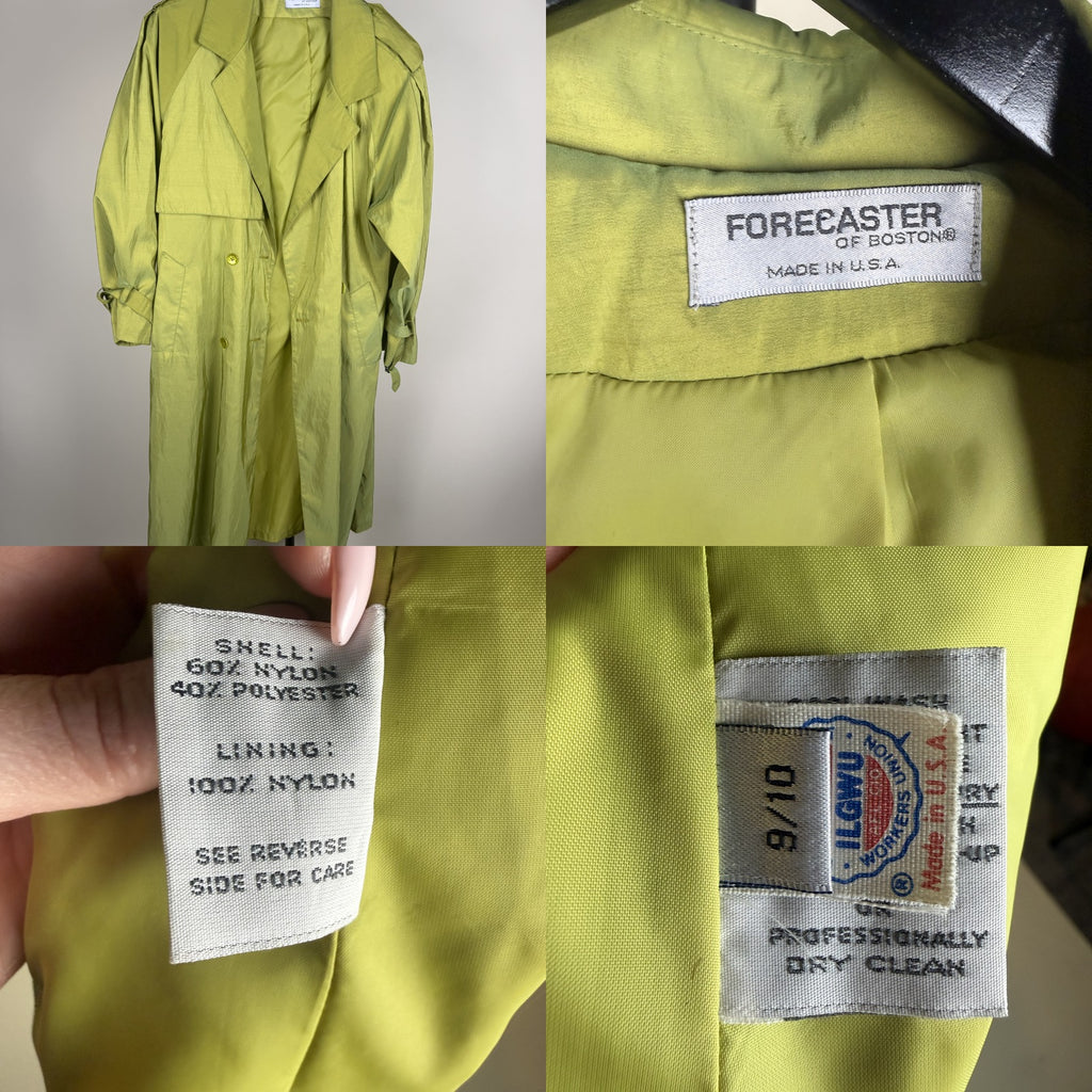 Forecaster of Boston Chartreuse Trench Coat - photo 6