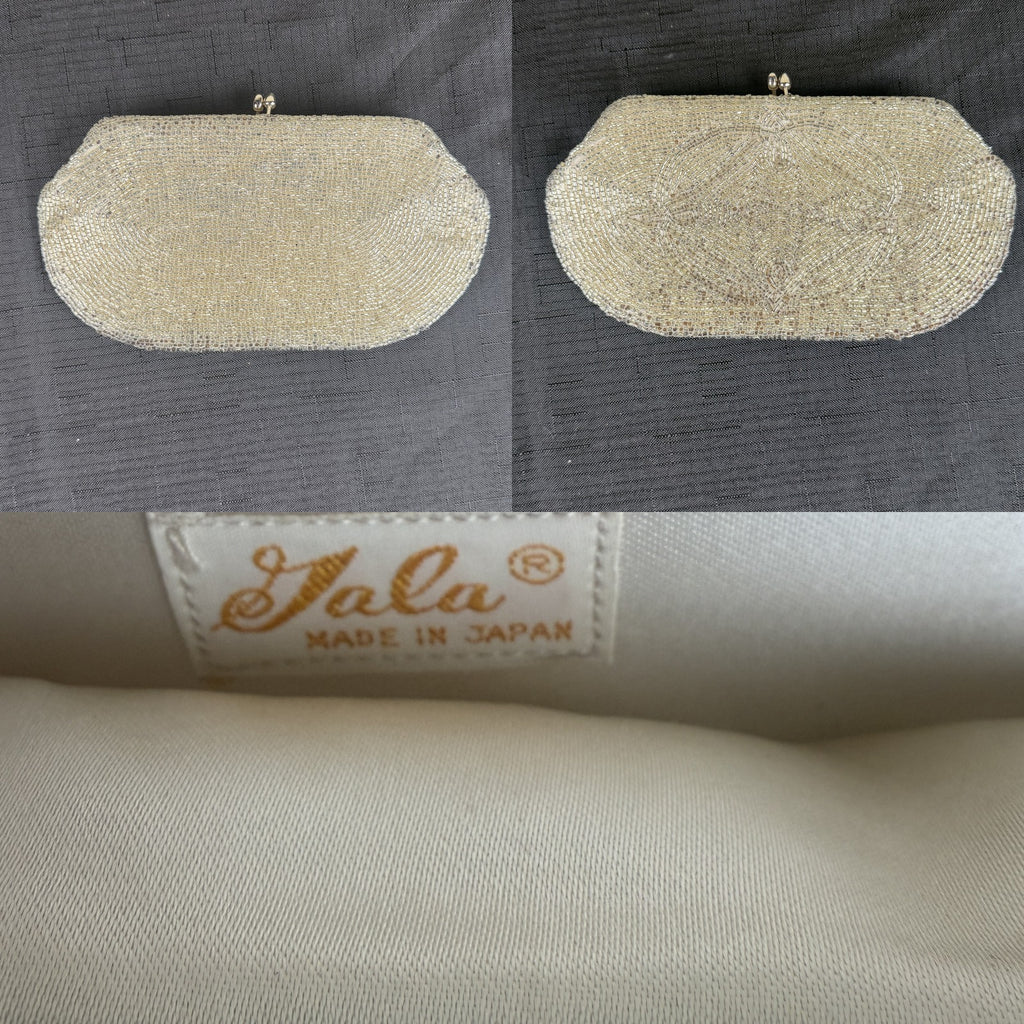 Jala Mid-Century Beaded Evening Clutch Bag - photo 6