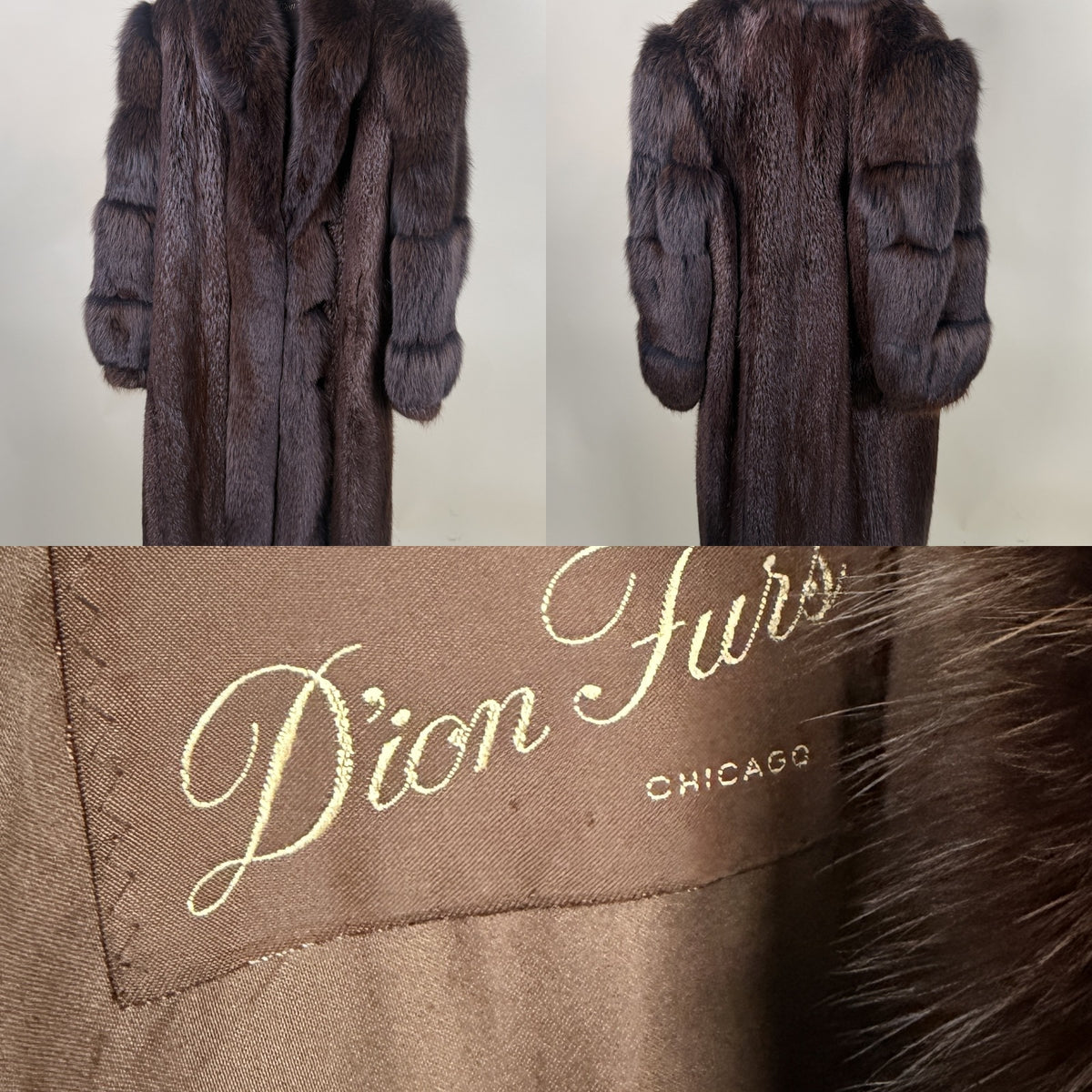 Dion Furs Full-Length Fur Coat - photo 6