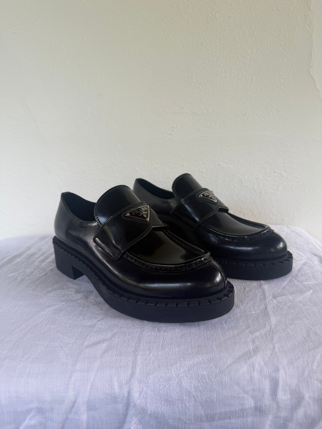 Prada Chunky Platform Penny Loafer - photo 3
