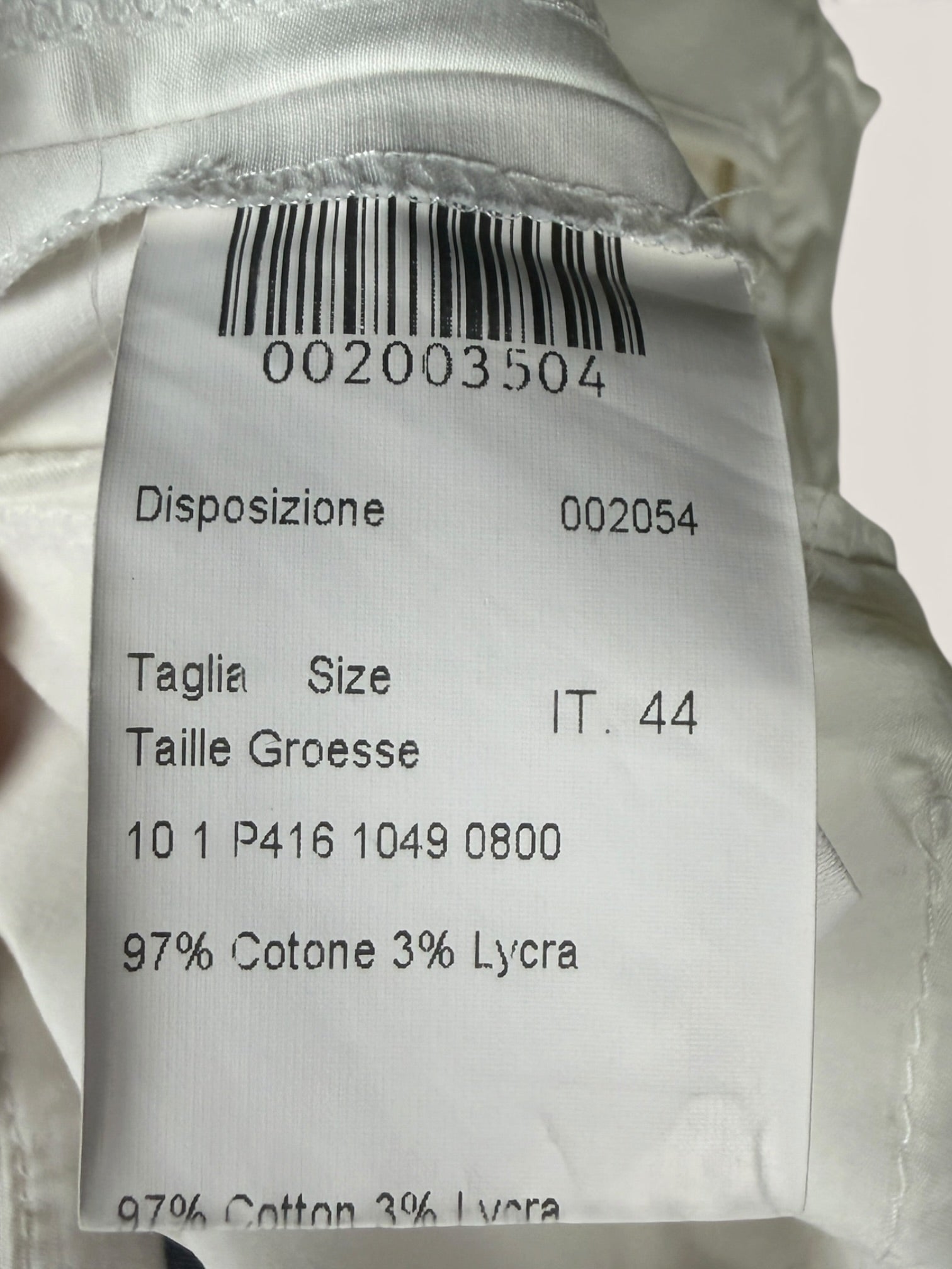 Piazza Sempione White Pants