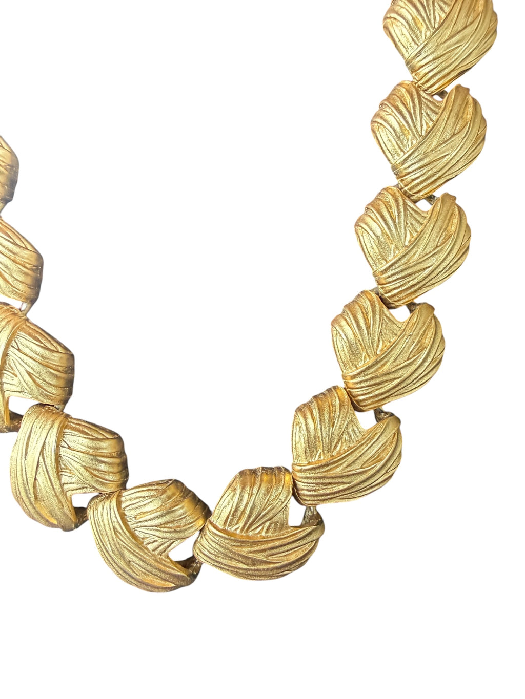 Anne Klein Braided Gold-Toned Necklace