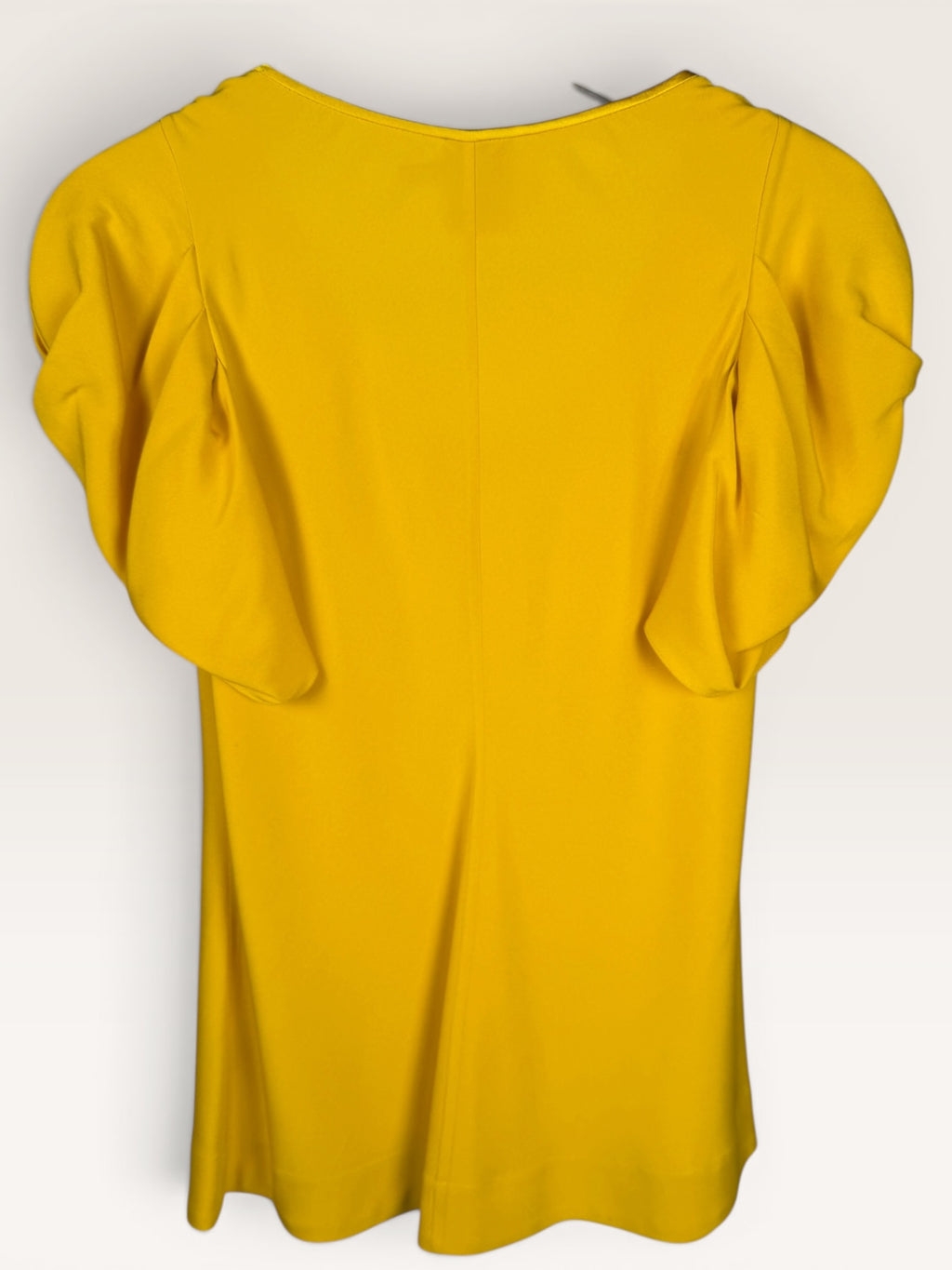 All Ra Bright Yellow Puff Sleeve Blouse