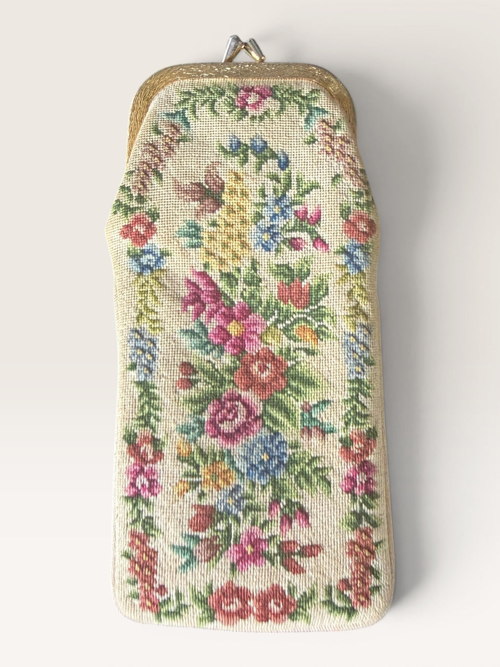 Floral Brocade Handbag