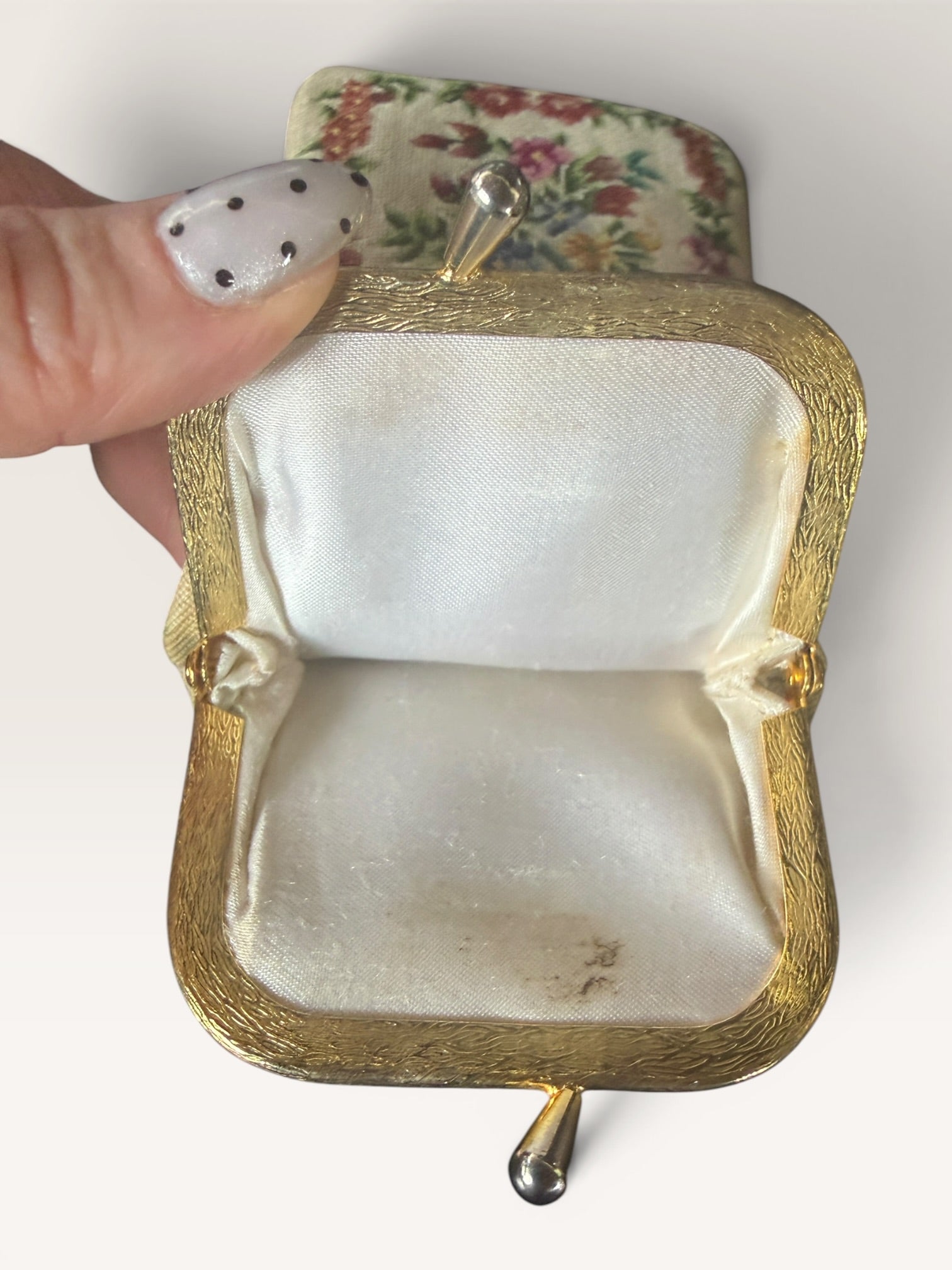Floral Brocade Handbag