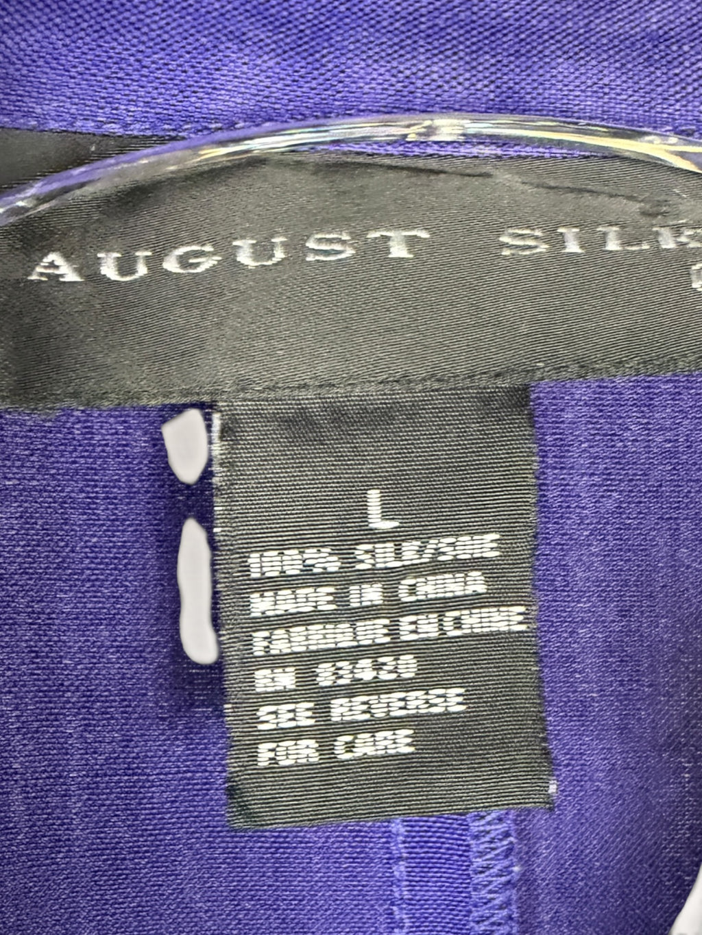 August Silk Blue Vintage Jacket