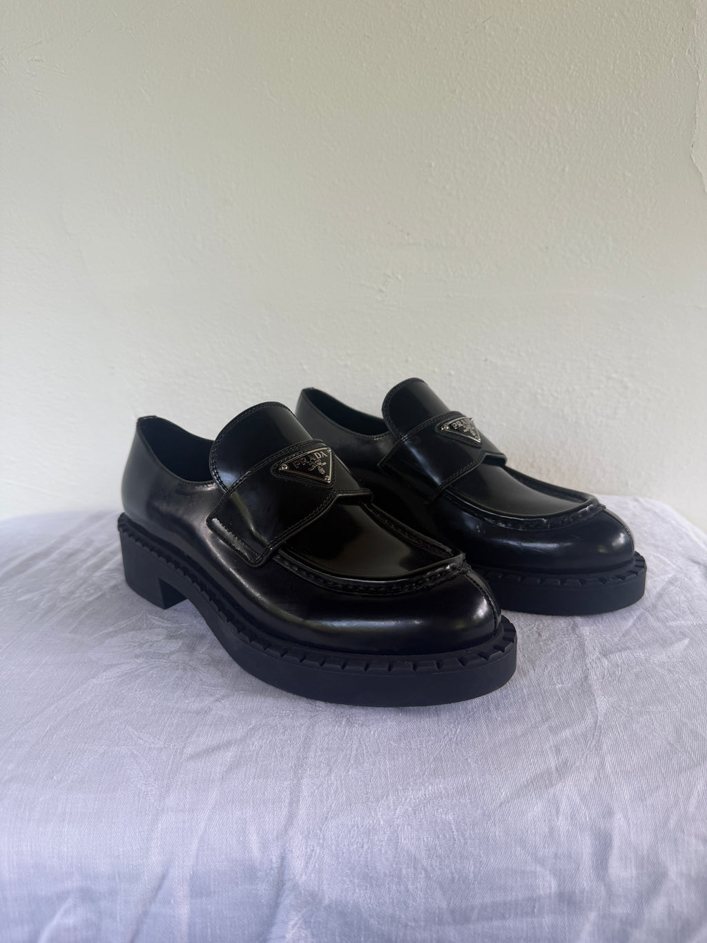 Prada Chunky Platform Penny Loafer - photo 5