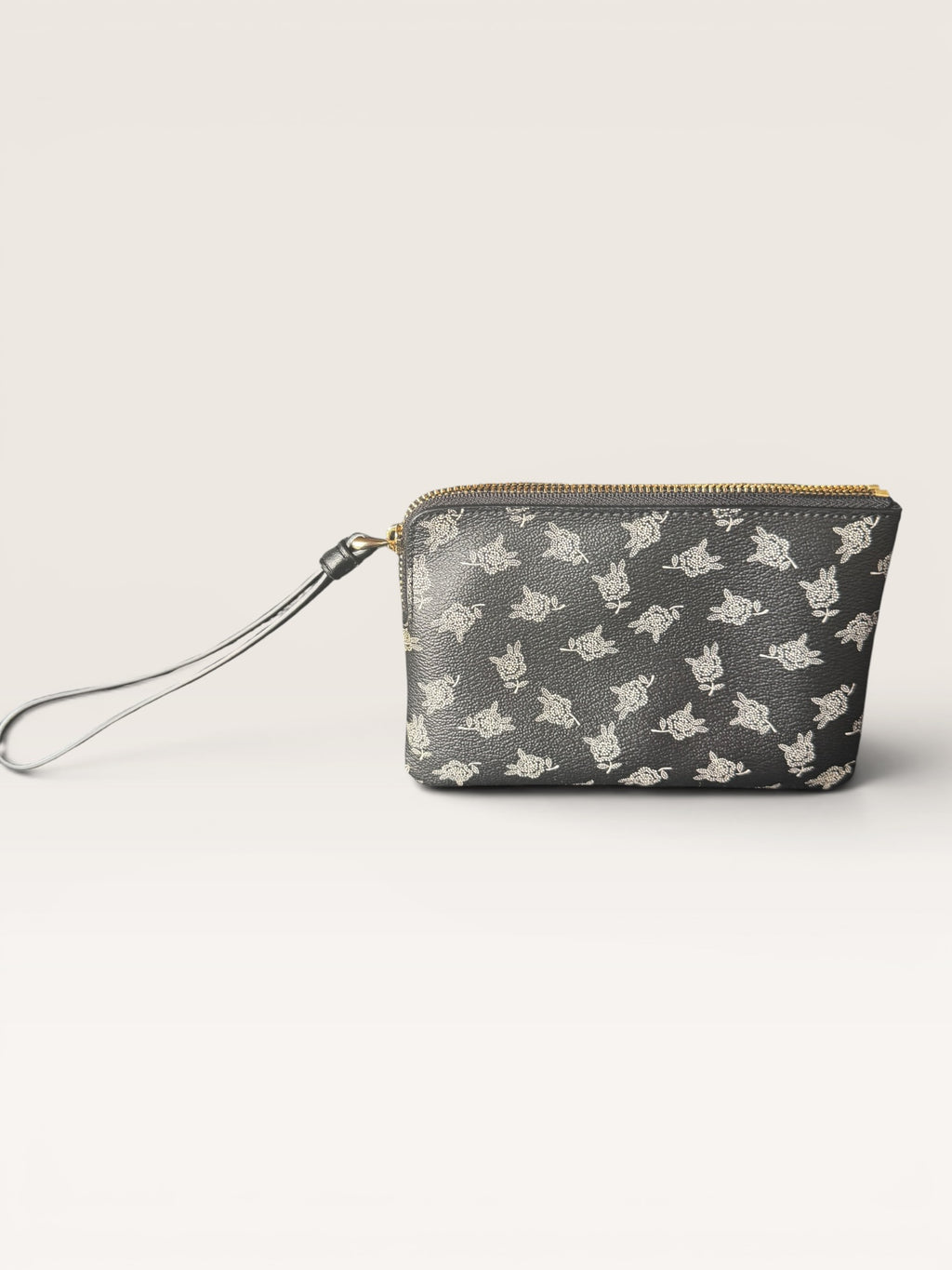 Coach Mid-20th Century Floral Wristlet