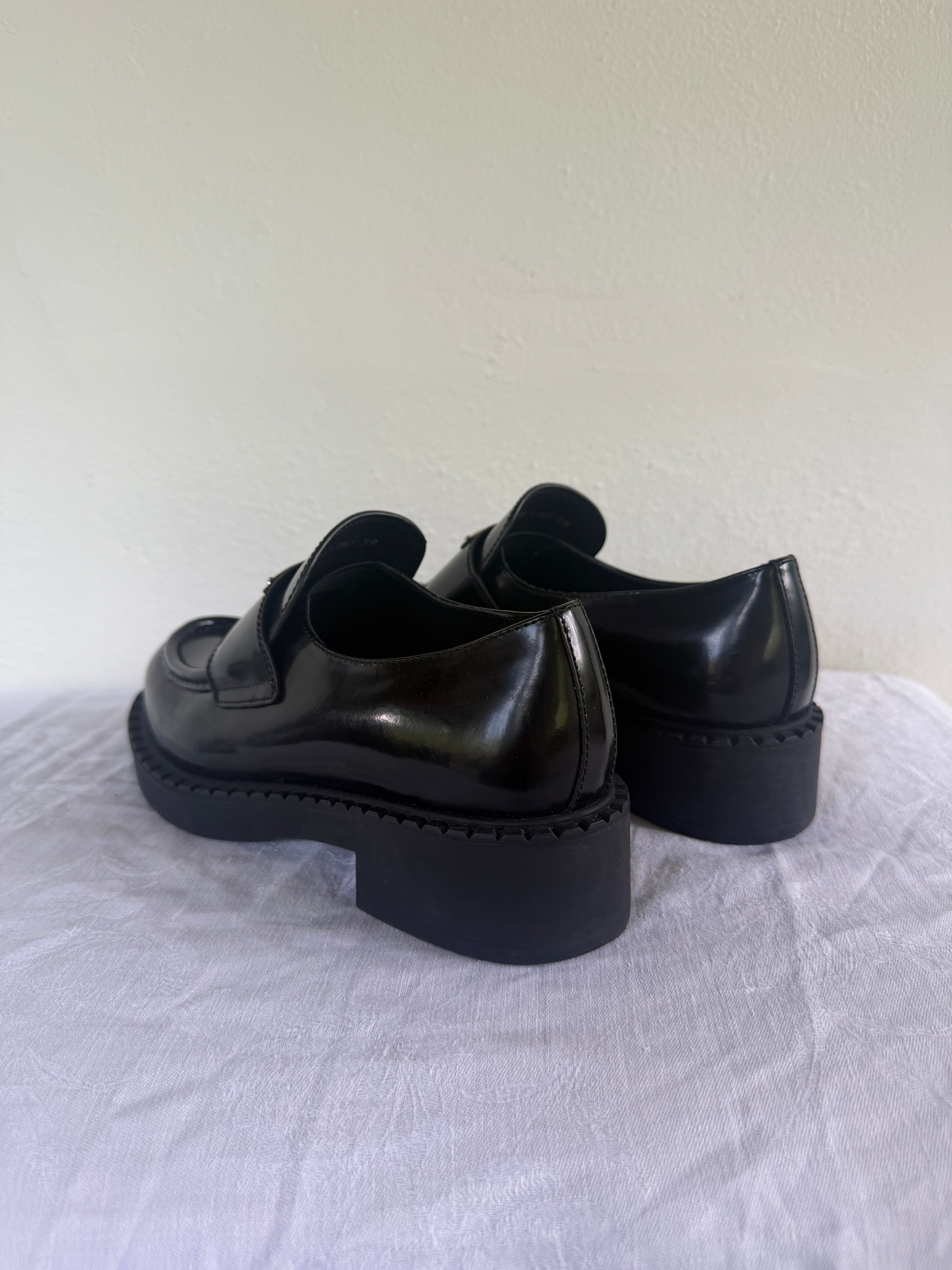 Prada Chunky Platform Penny Loafer - photo 6