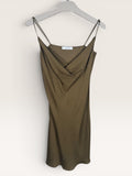 FRAME Olive Cowl Neck Slip Dress