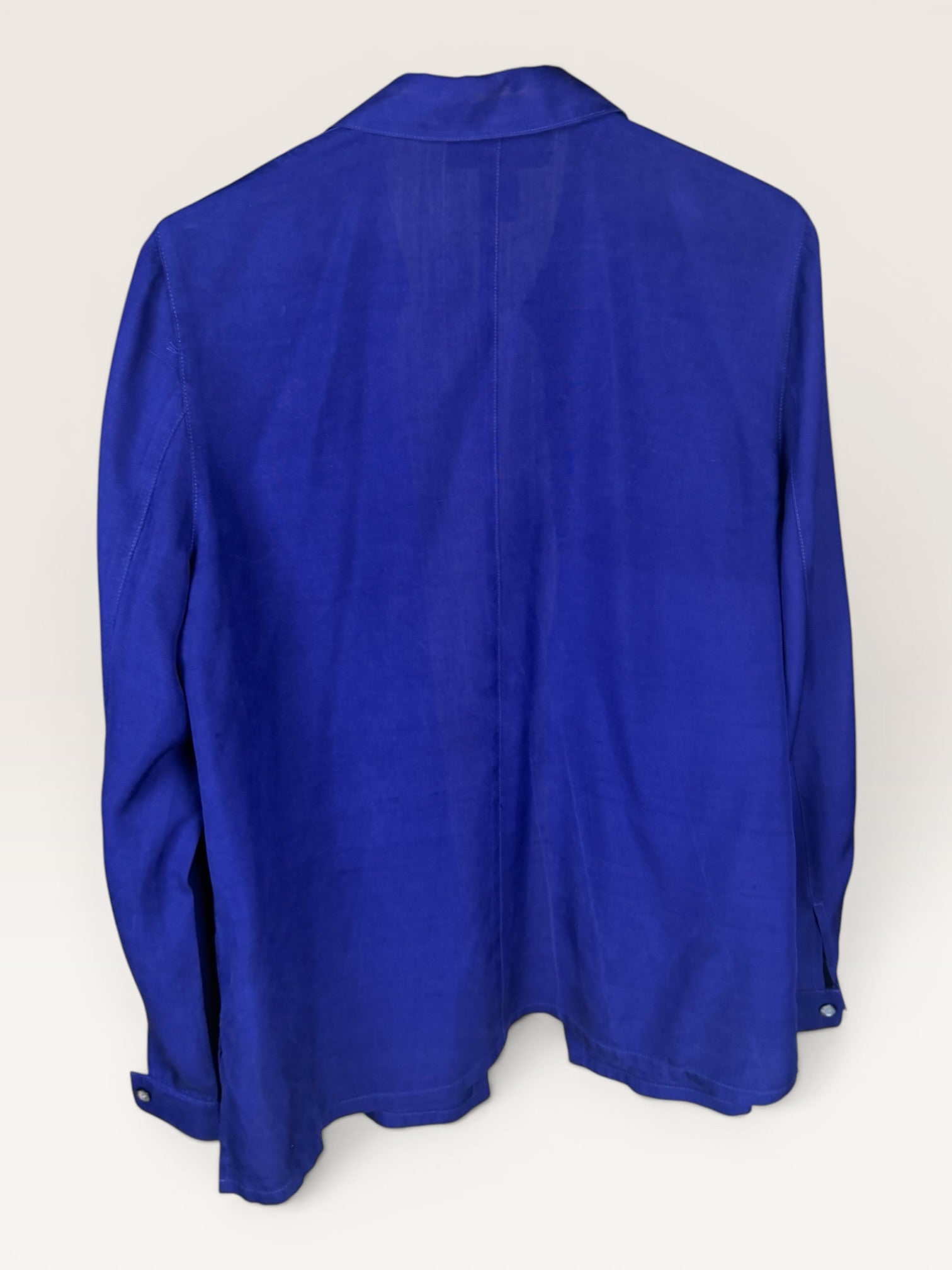 August Silk Blue Vintage Jacket