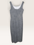 Body English Black and White Gingham Sleeveless Dress