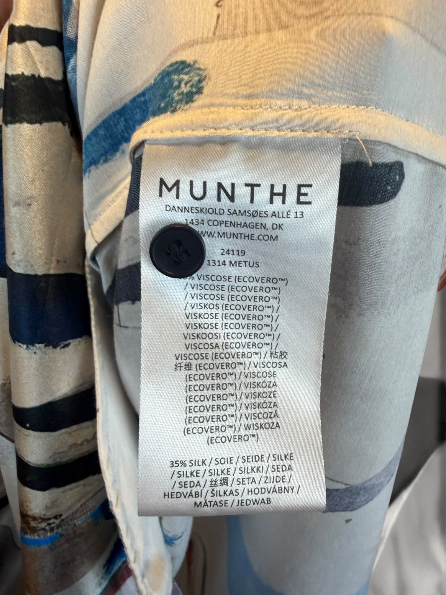 Munthe Abstract Printed Dress